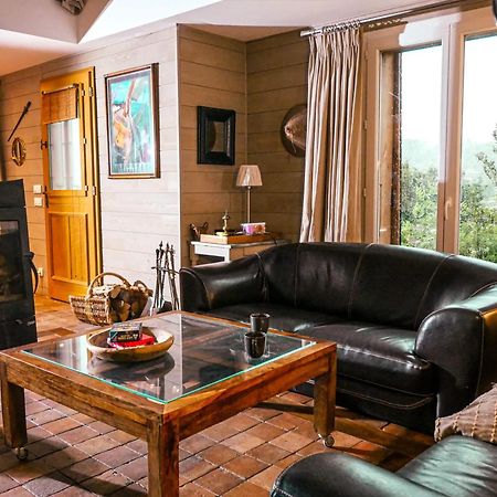 Chalet Chaleureux A Marigny-L'Eglise Avec Vue Sur Lac Et Montagne Eksteriør bilde