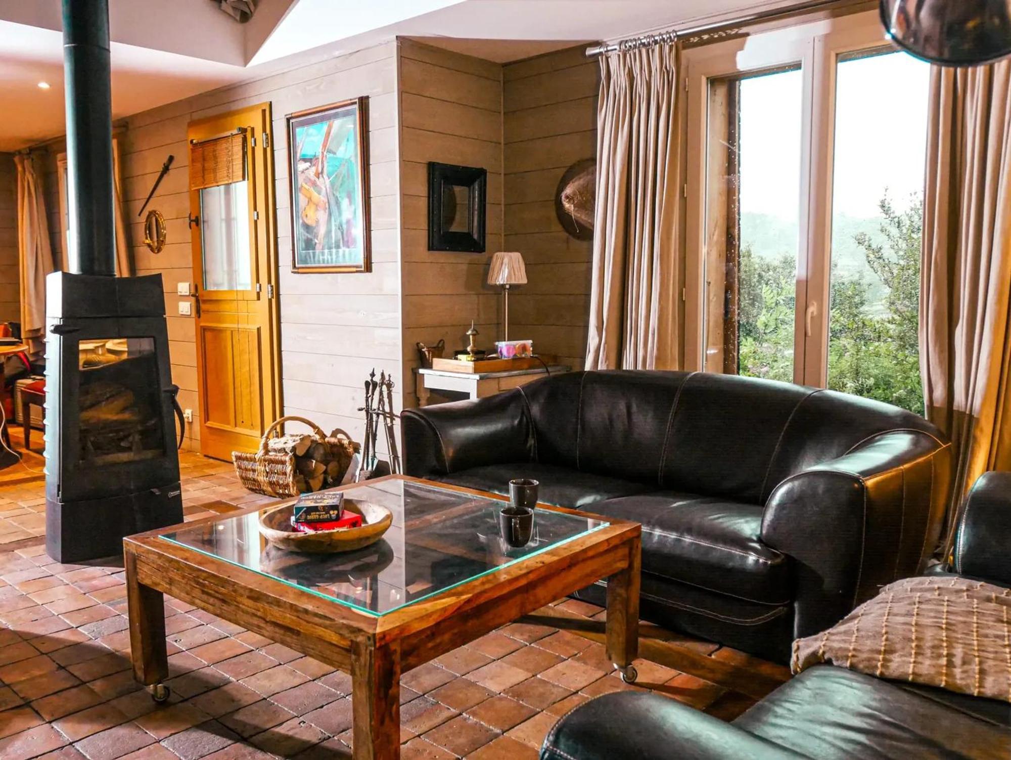Chalet Chaleureux A Marigny-L'Eglise Avec Vue Sur Lac Et Montagne Eksteriør bilde